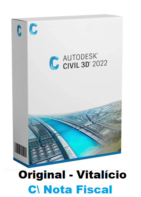 Autodesk Civil 3D 2022 – Licença Vitalícia – C\ Nota Fiscal- (Envio imediato por e-mail) - CADTECH